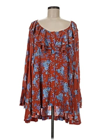 Free People 3/4 Sleeve Blouse (view 1)