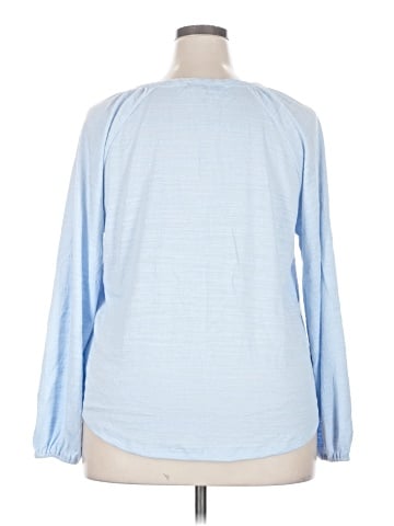 Cable & Gauge Long Sleeve Blouse (view 2)