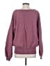 Free People Solid Purple Pullover Sweater Size S - photo 2