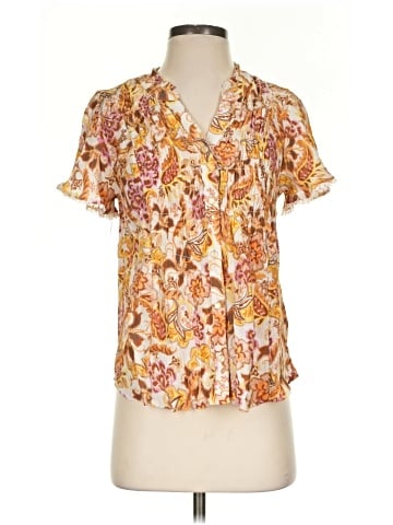 Democracy Short Sleeve Blouse (view 1)