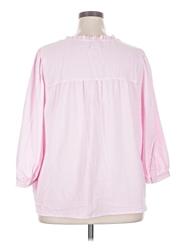 St. John's Bay 3/4 Sleeve Blouse (view 2)