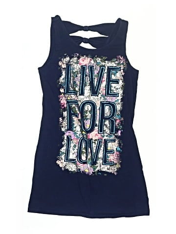 Justice Sleeveless T-Shirt (view 1)
