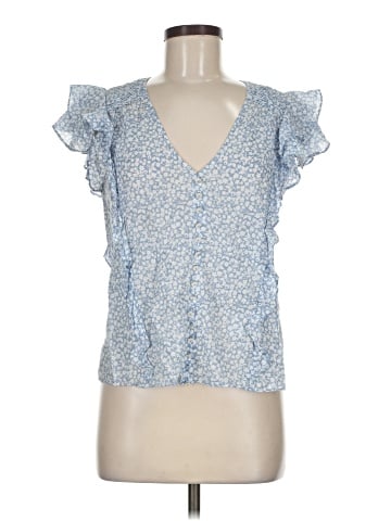 Veronica Beard Short Sleeve Blouse (view 1)