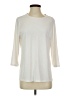 Susan Graver Ivory 3/4 Sleeve T-Shirt Size S - photo 1