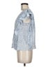 Veronica Beard 100% Cotton Blue Short Sleeve Blouse Size 6 - photo 5