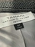 Tahari by ASL Chevron-herringbone Gray Blazer Size 6 Petite - photo 3
