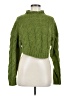 GAIA Green Turtleneck Sweater Size M - photo 1