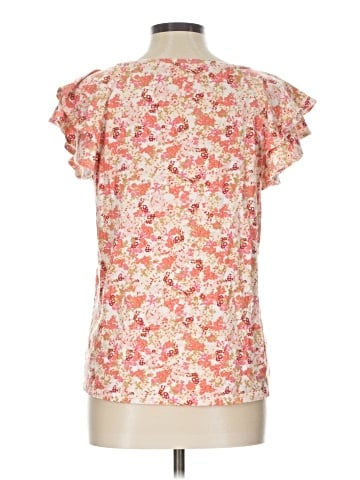 LC Lauren Conrad Short Sleeve Blouse (view 2)