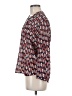 A'gaci 100% Polyester Orange 3/4 Sleeve Blouse Size M - photo 5