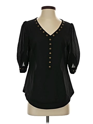 41Hawthorn 3/4 Sleeve Blouse (view 1)
