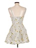 Speechless Yellow Cocktail Dress Size L - photo 2