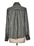 Karen Millen 100% Polyester Stripes Black Long Sleeve Blouse Size 8 - photo 2