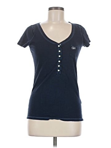 Gilly Hicks Short Sleeve Henley (view 1)