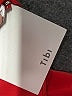 Tibi 100% Silk Red 3/4 Sleeve Top Size 8 - photo 4