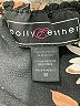 Polly & Esther Black 3/4 Sleeve Blouse Size M - photo 7