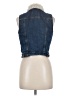 Levi's 100% Polyester Blue Denim Vest Size M - photo 2