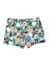 Elle Floral Teal Board Shorts Size 8 - photo 2