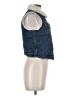 Levi's 100% Polyester Blue Denim Vest Size M - photo 4