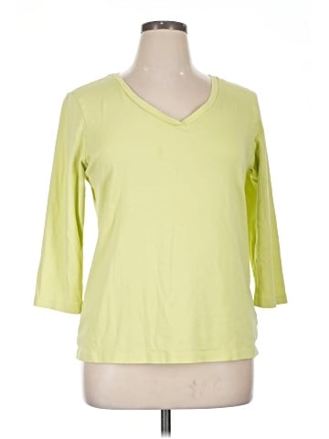 Chico's 3/4 Sleeve T-Shirt (view 1)