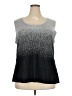 Ruby Rd. Gray Sleeveless T-Shirt Size 3X - photo 1