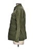 Kensie 100% Cotton Solid Green Jacket Size L - photo 5