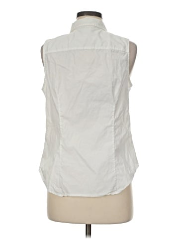 J.Crew Factory Store Sleeveless Button-Down Shirt (view 2)