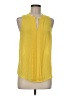 41Hawthorn 100% Polyester Yellow Sleeveless Blouse Size M - photo 1