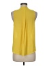 41Hawthorn 100% Polyester Yellow Sleeveless Blouse Size M - photo 2