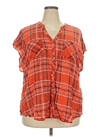 Torrid Short Sleeve Blouse (view 1)