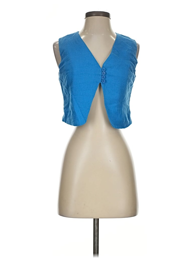 Pre-owned Commense Vest In Blue