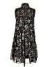 Taylor 100% Polyester Paisley Black Casual Dress Size S - photo 2