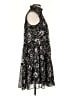 Taylor 100% Polyester Paisley Black Casual Dress Size S - photo 4