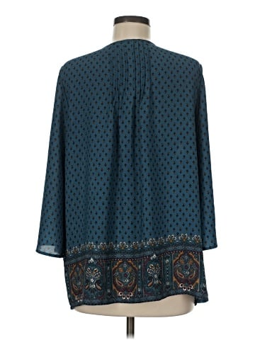 Jasmine & Juliana Long Sleeve Blouse (view 2)