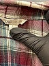 Cato 100% Rayon Plaid Burgundy Long Sleeve Button-Down Shirt Size L - photo 7