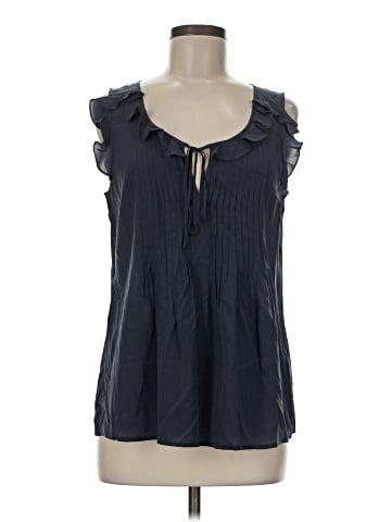 Theory Sleeveless Silk Top (view 1)