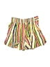 Jessica Simpson 100% Viscose Stripes Yellow Shorts Size XS - photo 2