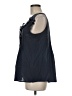 Theory 100% Silk Blue Sleeveless Silk Top Size M - photo 5