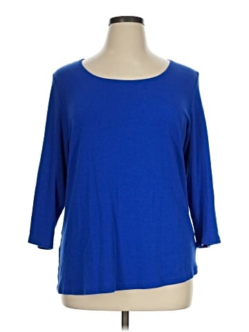 Karen Scott 3/4 Sleeve T-Shirt (view 1)