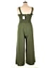 Maison Jules 100% Rayon Solid Green Red Jumpsuit Size S - photo 2
