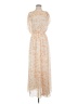 Paper Crown 100% Polyester Tan Casual Dress Size XS (petite) - photo 1