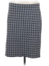 J.Jill Polka Dots Graphic Blue Gray Casual Skirt Size M - photo 1