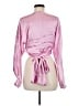 Vero Moda 100% Polyester Pink Long Sleeve Blouse Size M - photo 2