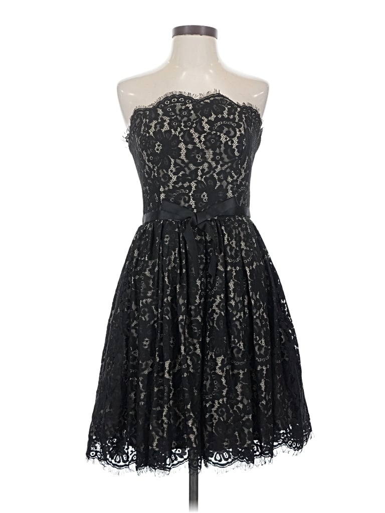 Pre-owned Robert Rodriguez Cocktail Dress In Black