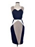 Venus Color Block Blue Cocktail Dress Size S - photo 1
