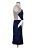 Venus Color Block Blue Cocktail Dress Size S - photo 4