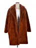 Something Navy 100% Polyester Brown Coat Size XXL - photo 1