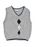 Janie and Jack Argyle Gray Sweater Vest Size 12-18 mo - photo 1