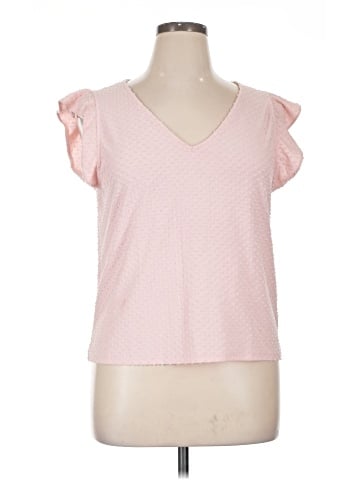 J.Crew Factory Store Short Sleeve Top (view 1)