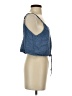 LA Hearts Blue Sleeveless Blouse Size S - photo 4