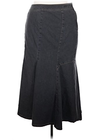 Monroe and Main Denim Skirt (view 2)